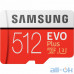 Карта пам'яті Samsung 512 GB microSDXC Class 10 UHS-I U3 EVO Plus + SD Adapter MB-MC512HA — інтернет магазин All-Ok. фото 2