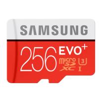 Карта пам'яті Samsung 256 GB microSDXC Class 10 UHS-I U3 EVO Plus + SD Adapter MB-MC256HA