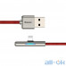 Кабель Lightning Baseus Iridescent Lamp Mobile Game Cable USB For iP 2.4A 1m Red (CAL7C-A09) — інтернет магазин All-Ok. фото 3
