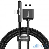 Кабель Lightning Baseus Iridescent Lamp Mobile Game Cable USB For iP 2.4A 1m Black (CAL7C-A01)