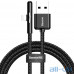 Кабель Lightning Baseus Iridescent Lamp Mobile Game Cable USB For iP 2.4A 1m Black (CAL7C-A01) — інтернет магазин All-Ok. фото 1