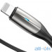 Кабель Baseus Horizontal Lightning with Indicator Lamp (CALSP-01) Black — інтернет магазин All-Ok. фото 2