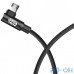 Кабель Baseus MVP Elbow Type Cable USB For Micro 2A 1M Black (CAMMVP-A01) — интернет магазин All-Ok. Фото 2