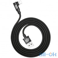 Кабель Lightning Baseus MVP Elbow Type Cable USB For IP 2A 1M Black (CALMVP-01)