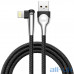 Кабель Lightning Baseus Sharp-bird Mobile Game USB For Lightning 1.5A 1M Black (CALMVP-D01) — інтернет магазин All-Ok. фото 1