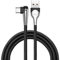 Кабель USB Baseus MVP Mobile Game Cable USB For Type-C 3A 1M Black (CATMVP-D01)