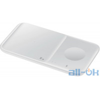 Бездротовий зарядний пристрій Samsung Wireless Charger Duo EP-P4300TWRGRU White