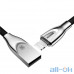 Кабель Lightning Baseus USB Cable to Lightning Zinc 1m Black (CALXN-01) — інтернет магазин All-Ok. фото 2