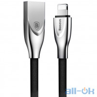 Кабель Lightning Baseus USB Cable to Lightning Zinc 1m Black (CALXN-01)