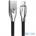 Кабель Lightning Baseus USB Cable to Lightning Zinc 1m Black (CALXN-01) — інтернет магазин All-Ok. фото 1