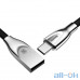 Кабель USB Type-C Baseus USB Cable to USB-C Zinc 1m Black (CATXN-01) — інтернет магазин All-Ok. фото 2