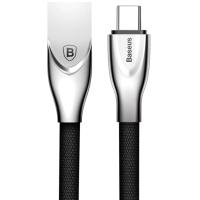 Кабель USB Type-C Baseus USB Cable to USB-C Zinc 1m Black (CATXN-01)