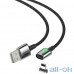 Кабель Lightning Baseus Zinc Magnetic Cable USB For iP 2.4A 1m Black (CALXC-A01) — інтернет магазин All-Ok. фото 3