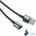 Кабель USB Type-C Baseus Zinc Magnetic Cable USB For Type-C 2A 2m Black (CATXC-B01) — інтернет магазин All-Ok. фото 1