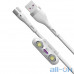 Кабель Baseus Zinc Magnetic Safe Fast Charging Data Cable (CA1T3-B02) White 1m — інтернет магазин All-Ok. фото 1