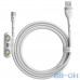 Кабель Baseus Zinc Magnetic Safe Fast Charging Data Cable (CA1T3-B02) White 1m — інтернет магазин All-Ok. фото 2