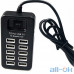 Мультипортовий адаптер USB HUB P-1603 (10 USB2.0) Black — інтернет магазин All-Ok. фото 2