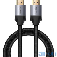 Кабель Baseus Visual Enjoyment Series HDMI 1m Gray/Black (CAKSX-B0G)