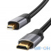 Кабель Baseus Mini DisplayPort - HDMI (CAKSX-M0G) 2m — інтернет магазин All-Ok. фото 1