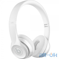 Навушники з мікрофоном Beats by Dr. Dre Solo3 Wireless Gloss White (MNEP2)