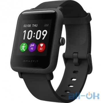 Смарт-годинник Amazfit Bip S Lite Carbon Black UA UCRF