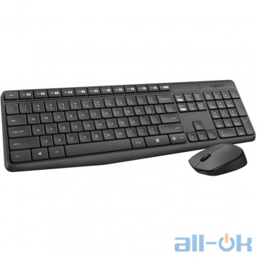 Комплект (клавіатура + миша) Logitech MK235 WL (920-007948) UA UCRF