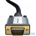 Кабель BASEUS Enjoyment Series VGA Male To VGA Male Bidirectional Adapter Cable Grey (CAKSX-U0G) — интернет магазин All-Ok. Фото 1