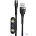 Кабель Baseus Zinc Magnetic Safe Fast Charging Data Cable (CA1T3-B01) Black 1m — інтернет магазин All-Ok. фото 3
