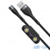 Кабель Baseus Zinc Magnetic Safe Fast Charging Data Cable (CA1T3-B01) Black 1m — інтернет магазин All-Ok. фото 1