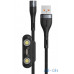 Кабель Baseus Zinc Magnetic Safe Fast Charging Data Cable (CA1T3-A01) Black 1m — інтернет магазин All-Ok. фото 3