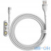 Кабель Baseus Zinc Magnetic Safe Fast Charging Data Cable (CA1T3-A02) White 1m — інтернет магазин All-Ok. фото 3