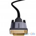 Кабель BASEUS Enjoyment Series DVI Male To DVI Male Bidirectional Adapter Cable Grey (CAKSX-Q0G) — інтернет магазин All-Ok. фото 4