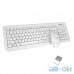 Комплект (клавіатура + миша) MeeTion 2in1 Keyboard/Mouse Wireless 2.4G MT-C4120 (RU/EN розкладки) White — інтернет магазин All-Ok. фото 2