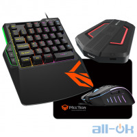 Комплект MeeTion Gaming 4in1 Keyboard/Mouse/MousePad/Console MT-C0015