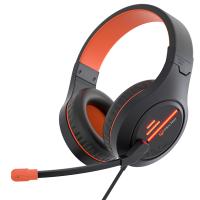 Комп'ютерна гарнітура MeeTion Gaming Backlit MT-HP021 Black-Orange