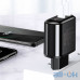 Мережевий зарядний пристрій USAMS US-CC085 T23 QC3.0 + PD3.0 Digital Display Fast Charger 18W Black — інтернет магазин All-Ok. фото 2