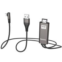 Кабель HOCO HDMI to Lightning UA14 Black