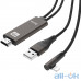 Кабель HOCO HDMI to Lightning UA14 Black — інтернет магазин All-Ok. фото 1