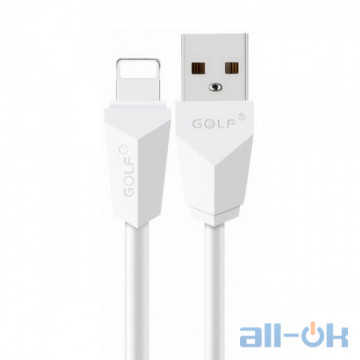 Кабель Lightning GOLF GC-27i Golf Diamond USB Lightning Cable 2m White