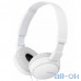 Навушники з мікрофоном Sony MDR-ZX110AP White UA UCRF — інтернет магазин All-Ok. фото 1