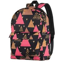 Рюкзак міський 2E TeensPack / Triangles 13", Black (2E-BPT6114BK)