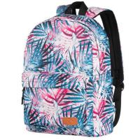 Рюкзак міський 2E TeensPack / Palms, Pink (2E-BPT6114PK)