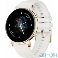 Смарт-годинник HUAWEI Watch GT 2 42mm Frosty White (55025350)