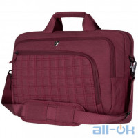 Сумка для ноутбука 2E CrossSquares 16" Burgundy 2E-CBN9198BG