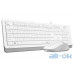 Комплект (клавіатура + миша) A4Tech Fstyler F1010 White UA UCRF — інтернет магазин All-Ok. фото 3
