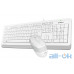 Комплект (клавіатура + миша) A4Tech Fstyler F1010 White UA UCRF — інтернет магазин All-Ok. фото 4
