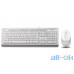 Комплект (клавіатура + миша) A4Tech Fstyler F1010 White UA UCRF — інтернет магазин All-Ok. фото 1