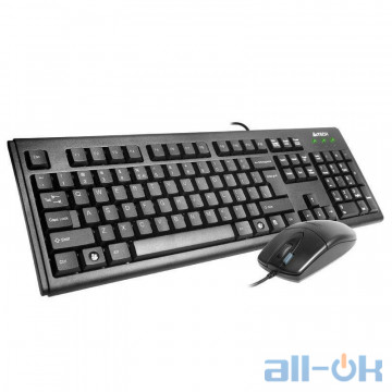 Комплект (клавіатура + миша) A4Tech KM-72620D UA UCRF