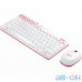 Комплект (клавіатура + миша) Logitech MK240 Wireless Combo White (920-008212) UA UCRF — інтернет магазин All-Ok. фото 3