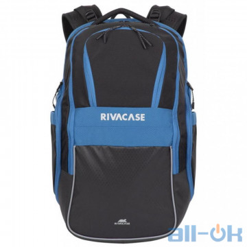 Рюкзак міський Rivacase 5265 Black/Blue